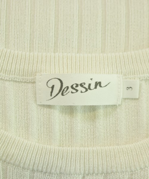 Dessin（デッサン）ベスト/ノースリーブ 白 サイズ:3(L位) レディース/2200655261162