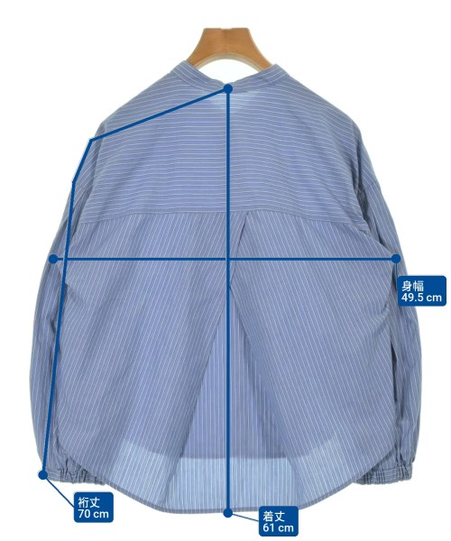 Dessin（デッサン）ブラウス 青 サイズ:2(M位) レディース/2200657217013