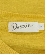 Dessin（デッサン）カーディガン 黄 サイズ:2(M位) レディース/2200709877189