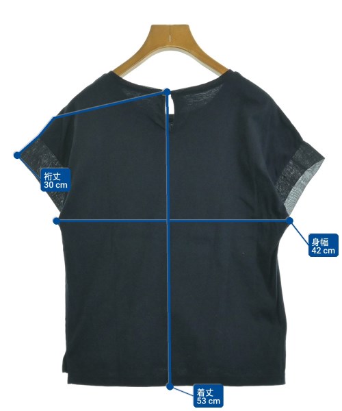 Dessin（デッサン）Tシャツ・カットソー 紺 サイズ:1(S位) レディース/2200709877264