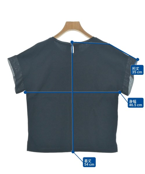 Dessin（デッサン）Tシャツ・カットソー 紺 サイズ:2(M位) レディース/2200715241059