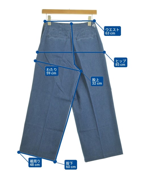 Dessin（デッサン）デニムパンツ 青 サイズ:1(S位) レディース/2200637601023