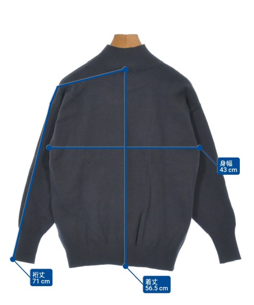 Dessin（デッサン）ニット・セーター グレー サイズ:1(S位) レディース/2200635103048