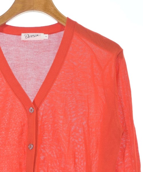 Dessin（デッサン）カーディガン オレンジ サイズ:2(M位) レディース/2200639516042