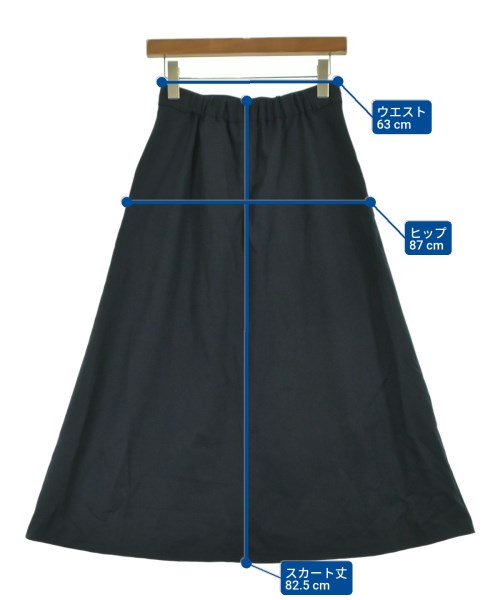 Dessin（デッサン）ロング・マキシ丈スカート 紺 サイズ:2(M位) レディース/2200639516141