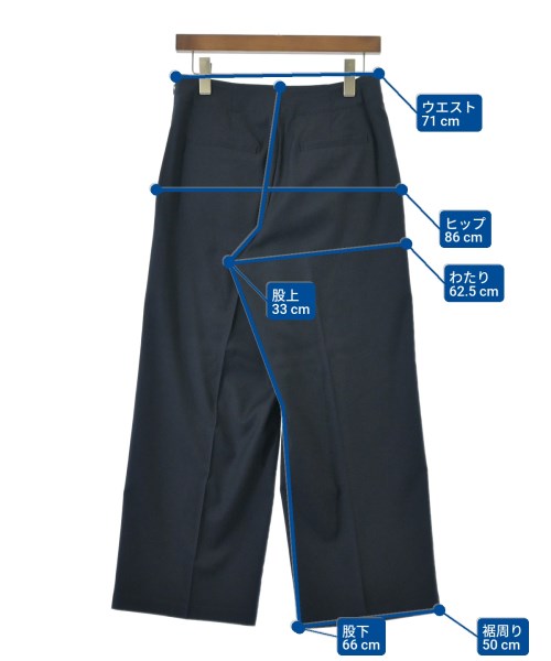 Dessin（デッサン）スラックス 紺 サイズ:2(M位) レディース/2200640612061