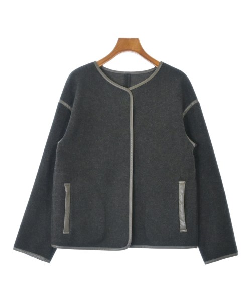 Dessin(デッサン)ノーカラージャケット グレー サイズ:1(S位)/2200646770109