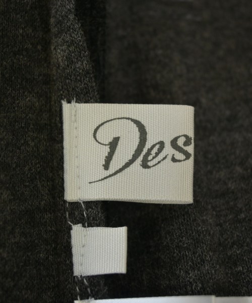 Dessin（デッサン）ノーカラージャケット グレー サイズ:1(S位) レディース/2200646770109