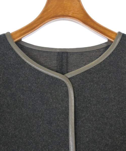 Dessin（デッサン）ノーカラージャケット グレー サイズ:1(S位) レディース/2200646770109