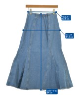 Dessin（デッサン）ロング・マキシ丈スカート 青 サイズ:1(S位) レディース/2200646217086