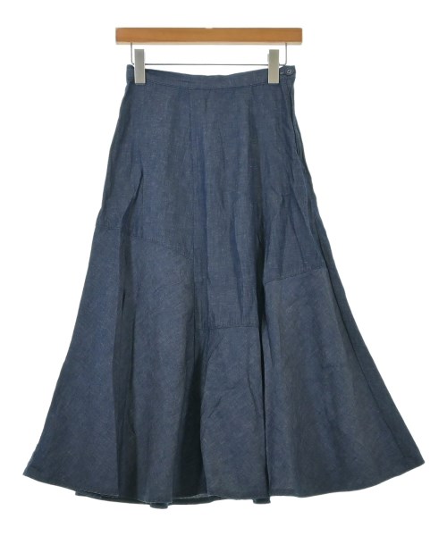 Dessin(デッサン)ロング・マキシ丈スカート 紺 サイズ:1(S位)/2200646217093