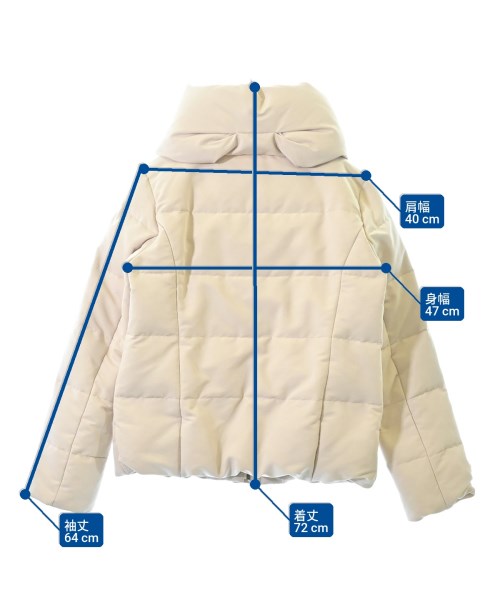 Dessin（デッサン）ダウンジャケット/ダウンベスト ベージュ サイズ:3(L位) レディース/2200648248071