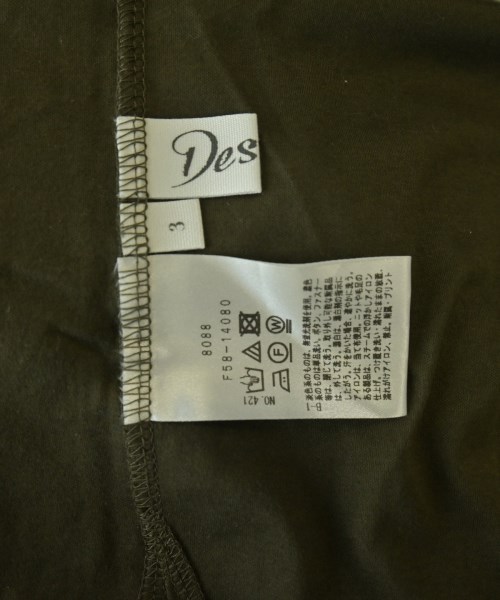 Dessin（デッサン）Tシャツ・カットソー カーキ サイズ:3(L位) レディース/2200694868063