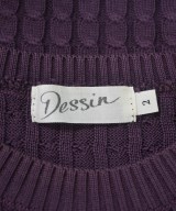 Dessin（デッサン）ニット・セーター 紫 サイズ:2(M位) レディース/2200661168042