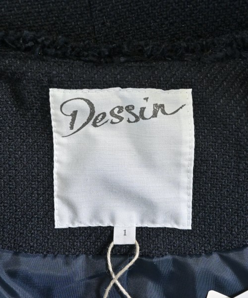Dessin（デッサン）ジャケット 紺 サイズ:1(S位) レディース/2200663210022