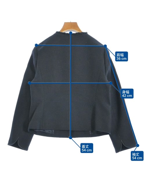Dessin（デッサン）ジャケット 紺 サイズ:1(S位) レディース/2200663210022
