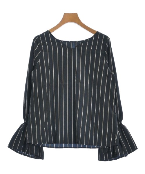 Dessin(デッサン)ブラウス 紺 サイズ:2(M位)/2200667837041