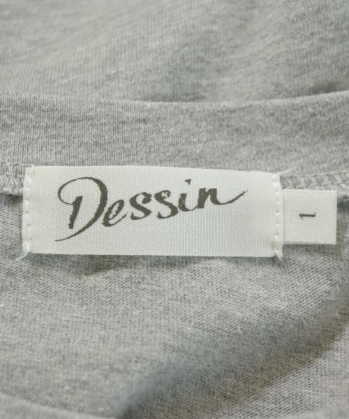 Dessin（デッサン）Tシャツ・カットソー グレー サイズ:1(S位) レディース/2200702598364