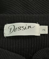 Dessin（デッサン）Tシャツ・カットソー 黒 サイズ:2(M位) レディース/2200684119014