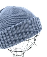 crepuscule（クレプスキュール）ニットキャップ・ビーニー 青 サイズ:F メンズ/2200671814151