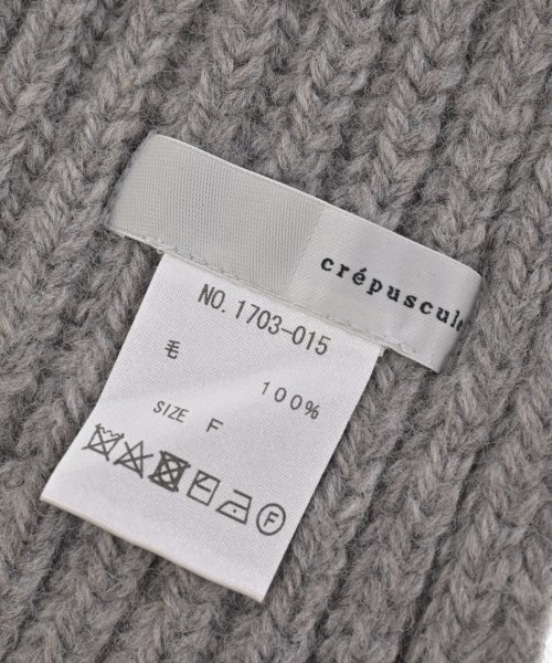crepuscule（クレプスキュール）マフラー グレー サイズ:- メンズ/2200660005027