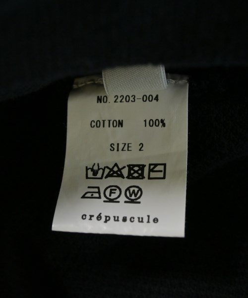 crepuscule（クレプスキュール）スウェット 黒 サイズ:2(M位) メンズ/2200715931042