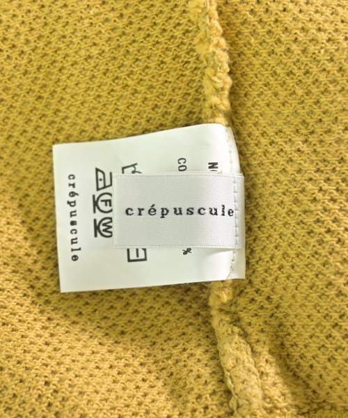 crepuscule（クレプスキュール）ニット・セーター 黄 サイズ:2(M位) メンズ/2200711365209
