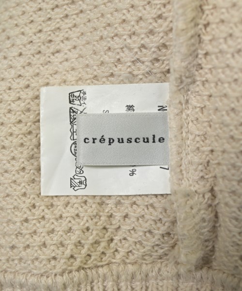 crepuscule（クレプスキュール）ニット・セーター ベージュ サイズ:1(S位) メンズ/2200648561101