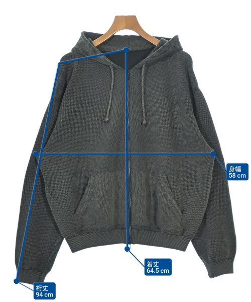 crepuscule（クレプスキュール）パーカー グレー サイズ:1(S位) メンズ/2200665608025