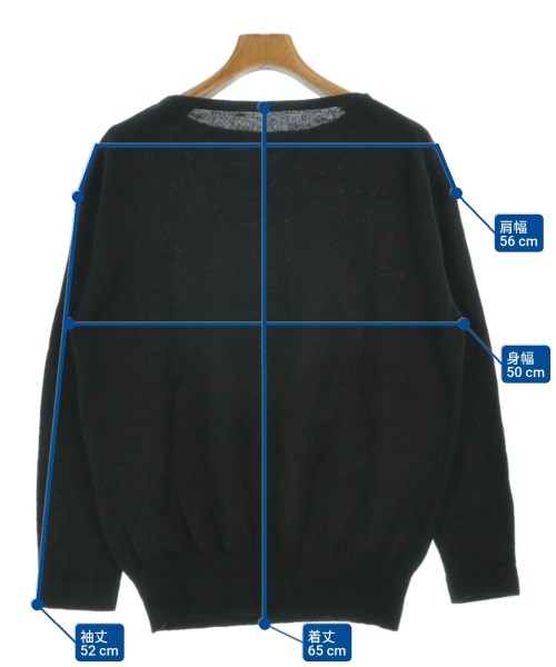 crepuscule（クレプスキュール）ニット・セーター 黒 サイズ:F メンズ/2200667151031