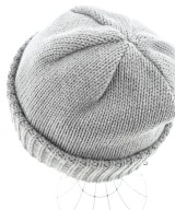 crepuscule（クレプスキュール）ニットキャップ・ビーニー グレー サイズ:F メンズ/2200672394041