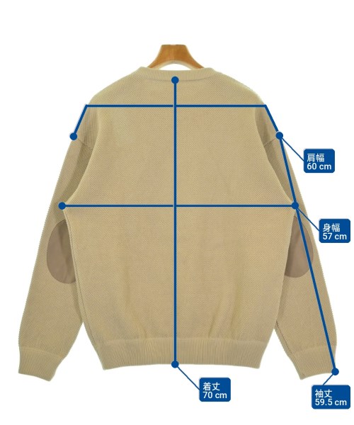 crepuscule（クレプスキュール）Tシャツ・カットソー ベージュ サイズ:1(S位) メンズ/2200726770159