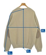 crepuscule（クレプスキュール）スウェット ベージュ サイズ:1(S位) メンズ/2200735739031