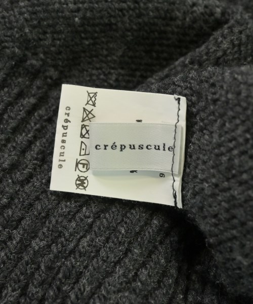 crepuscule（クレプスキュール）ニット・セーター グレー サイズ:1(S位) メンズ/2200724628032