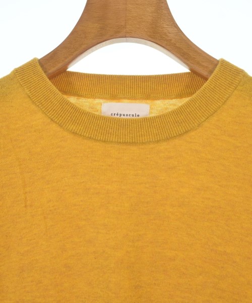 crepuscule（クレプスキュール）Tシャツ・カットソー 黄 サイズ:F レディース/2200704800328