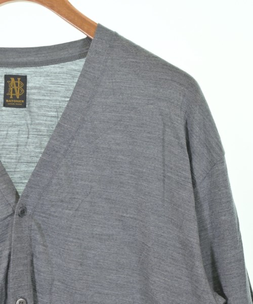 BATONER（バトナー）カーディガン グレー サイズ:3(L位) メンズ/2200620917230