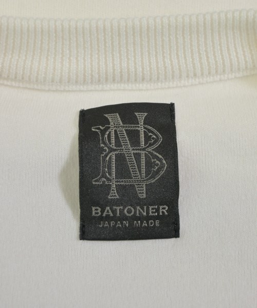BATONER（バトナー）Tシャツ・カットソー 白 サイズ:3(L位) メンズ/2200620917261