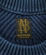 BATONER（バトナー）ニット・セーター 青 サイズ:1(S位) メンズ/2200639022031