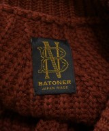 BATONER（バトナー）ニット・セーター 赤 サイズ:3(L位) メンズ/2200639280011