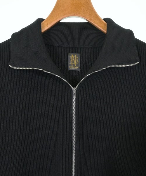 BATONER（バトナー）カーディガン 黒 サイズ:2(M位) メンズ/2200623775080