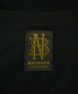 BATONER（バトナー）Tシャツ・カットソー 黒 サイズ:1(S位) メンズ/2200518693048