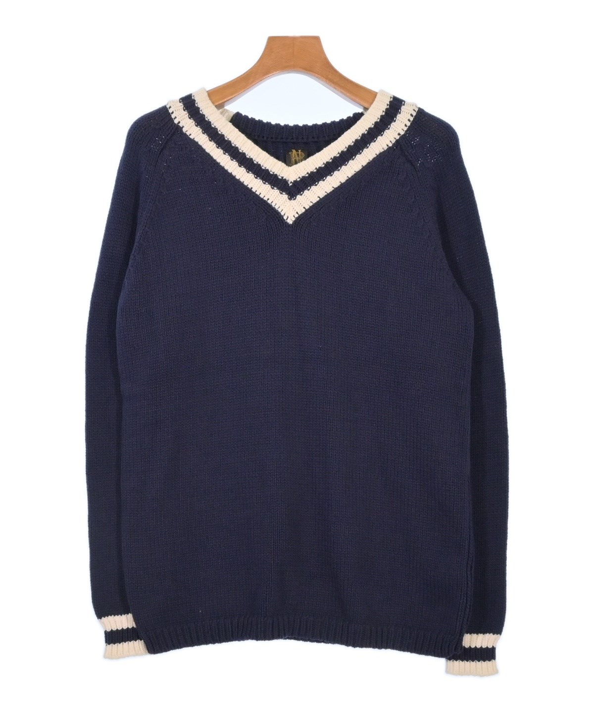 BATONER（バトナー）ニット・セーター 紺 サイズ:1(S位) メンズ