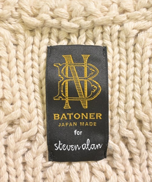 BATONER（バトナー）ニット・セーター ベージュ サイズ:3(L位) メンズ/2200622670034