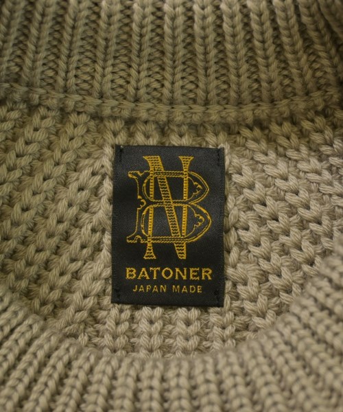 BATONER（バトナー）ニット・セーター ベージュ サイズ:3(L位) メンズ/2200626817176