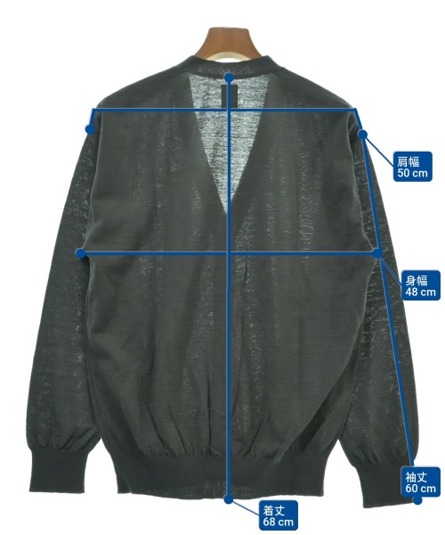 BATONER（バトナー）カーディガン グレー サイズ:2(M位) メンズ/2200619846060