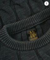 BATONER（バトナー）ニット・セーター 紺 サイズ:2(M位) メンズ/2200629828032