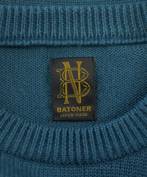 BATONER（バトナー）ニット・セーター 青 サイズ:2(M位) メンズ/2200631701026