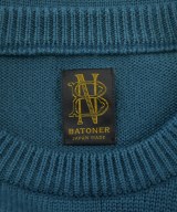 BATONER（バトナー）ニット・セーター 青 サイズ:2(M位) メンズ/2200631701026