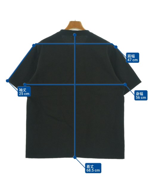 BATONER（バトナー）Tシャツ・カットソー 黒 サイズ:-(XL位) メンズ/2200632150168