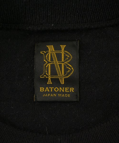 BATONER（バトナー）ニット・セーター 黒 サイズ:1(S位) メンズ/2200611162021